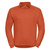 Arbeits- Sweatshirt mit Kragen ~ orange XL