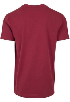 Hochwertiges Rundhals T-Shirt ~ burgund M