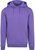 Heavy Kapuzensweater / Hoody in bergre ~ Ultraviolett S