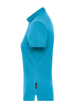 Damen BIO Stretch Poloshirt ~ trkis XL