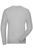 Herren BIO Stretch Langarm T-Shirt - JN1804 SOLID - ~ grau-heather M