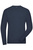 Herren BIO Stretch Langarm T-Shirt - JN1804 SOLID - ~ navy L