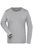 Damen BIO Stretch Langarm T-Shirt - JN1803 ~ grau-heather S
